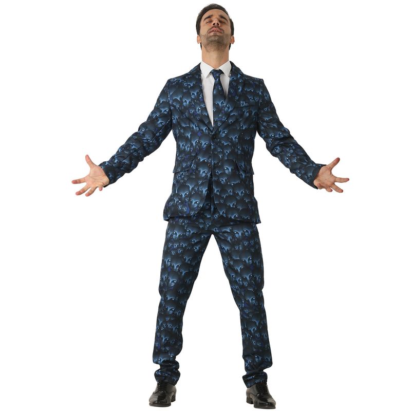 Clothing: Alien Big Eyes Pattern, Personalized Suit_voghion.com