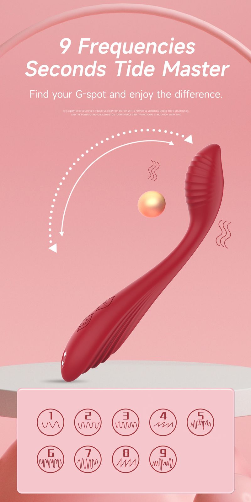 Harley Female Vibrator 10 Frequenz Trigger G-Punkt Stick Masturbation Gerät Erwachsene Spaß_voghion.com