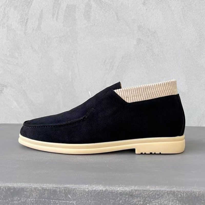 Erkekler İçin Yeni Stil Yeni Slip-On Loafer'lar, Düz, Şık, Günlük, Çok Yönlü, Hafif ve Rahat Ayakkabılar_voghion.com