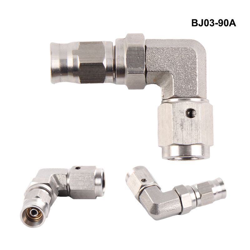 AN3 auto MotorBike Hydraulic Brake Oil Hose Banjo Fitting stainless Steel 10mm for PTFE e_voghion.com