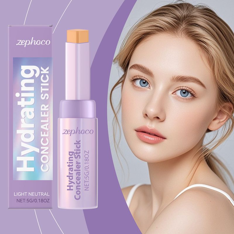 Zephoco Natural Color Täglich tragbar Glattes Gesicht Nasenschatten Kontur 3D Concealer Stick_voghion.com