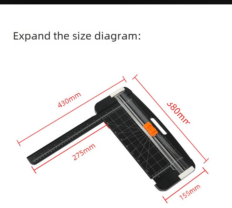 Manufacturers wholesale a4 manual trimmer multi-purpose student party paper knife hand hand book artifact cut paper trimmer_voghion.com