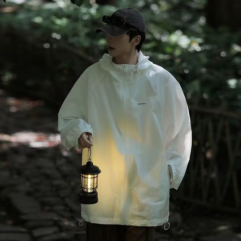 Mountain Outdoor Ice Silk Clothing For Men In Summer, Thin American Style Functional Assault Jacket, Loose Hooded Sun_voghion.com