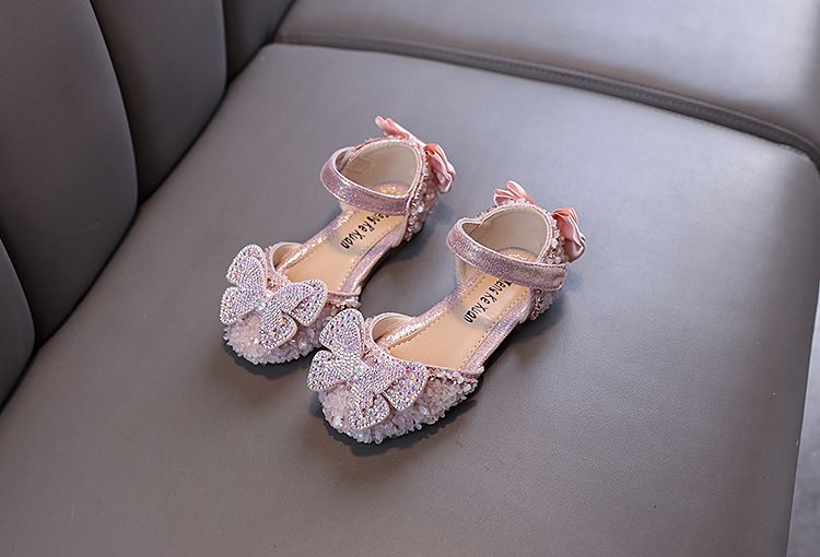 Neu Dame Baby Mädchen Mädchen Prinzessin Diamant Einzelnen Schuh Schuhe Dance_voghion.com