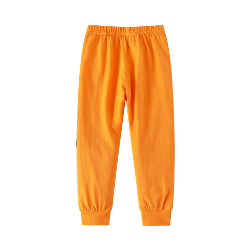 Ropa de casa para niños de manga larga, nueva primavera y otoño, trajes para niños y niñas, algodón, bonita excavadora, ropa de casa, traje de dos piezas_voghion.com