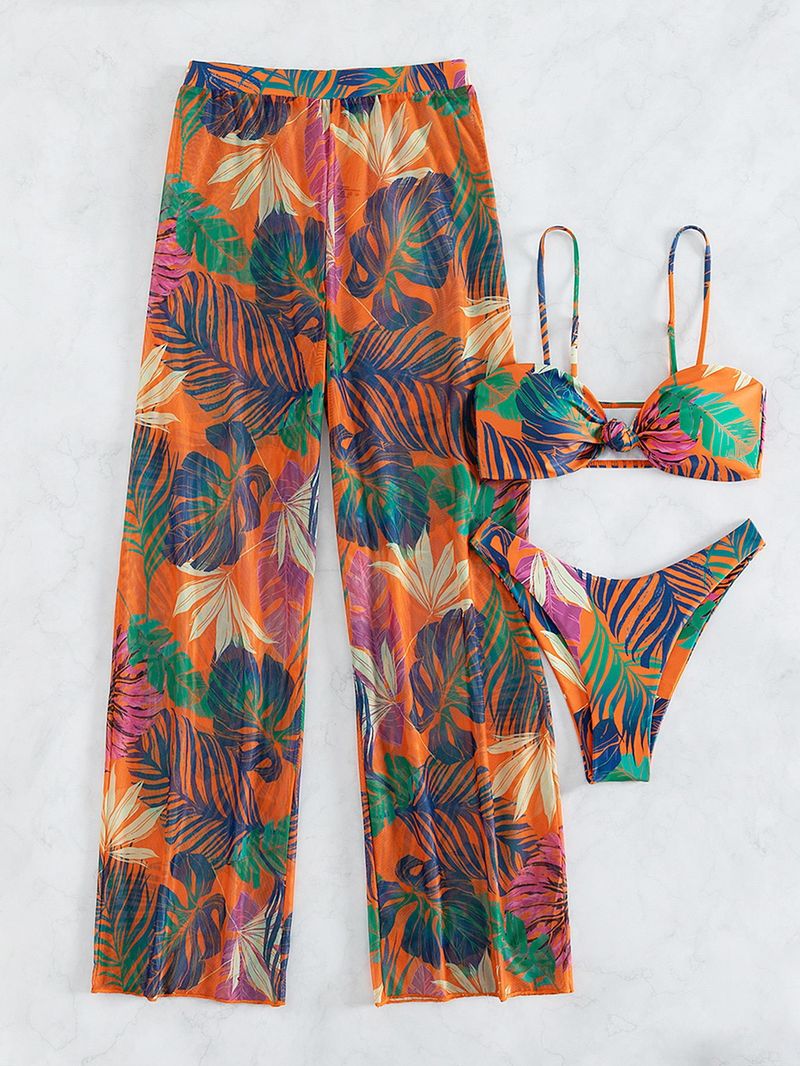 Abbigliamento da donna, bikini sexy, pantaloni a rete, costume da bagno da donna diviso in tre pezzi, lotto bikini_voghion.com