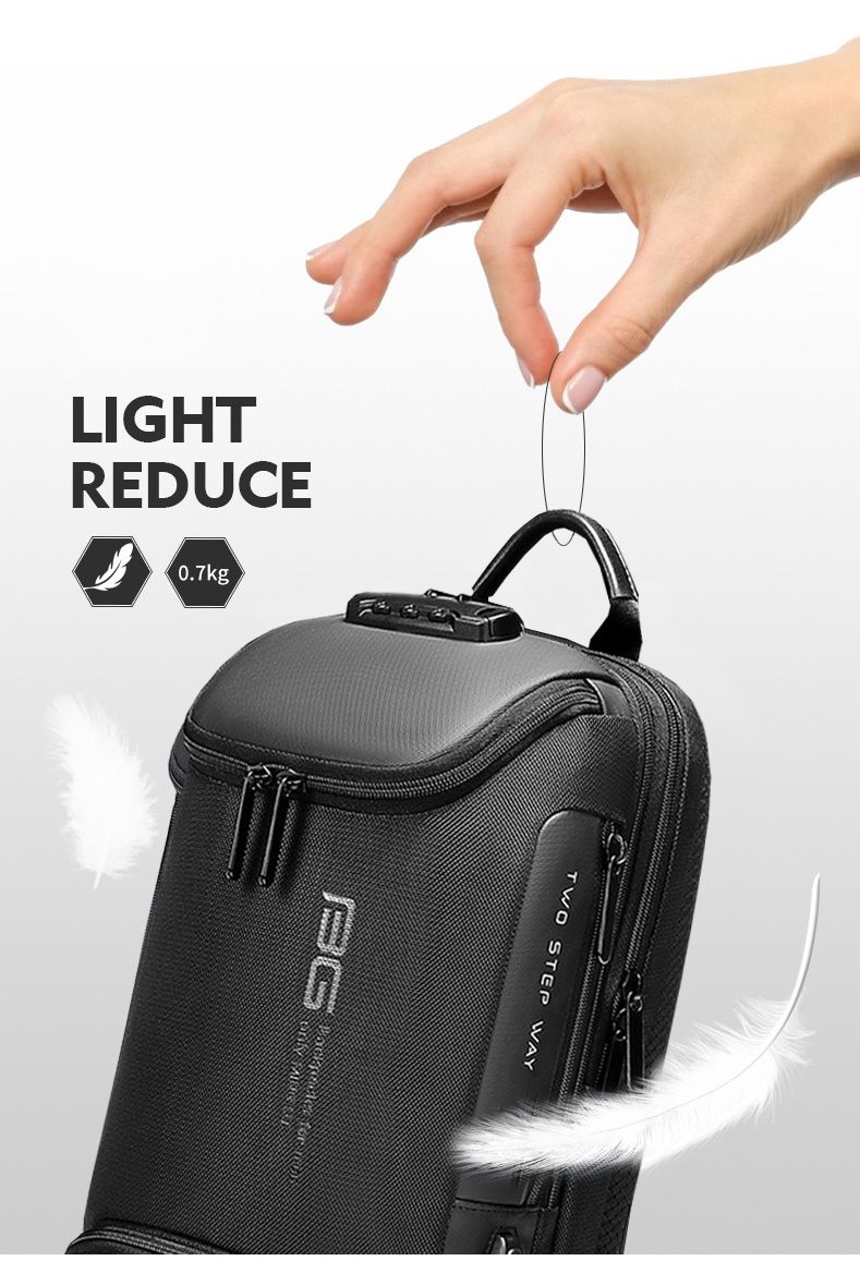 Designer de alta qualidade fábrica atacado moda anti roubo homens personalizados à prova d 'água ombro crossbody peito estilingue saco_voghion.com