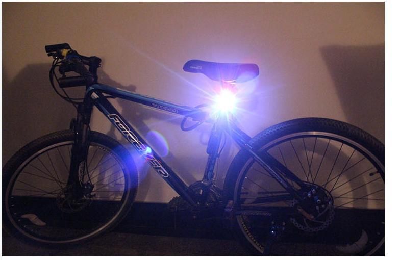 Luce di avvertimento per casco monoocchio per bicicletta, coda rossa, in plastica, per mountain bike, CNC, attrezzatura da ciclismo_voghion.com