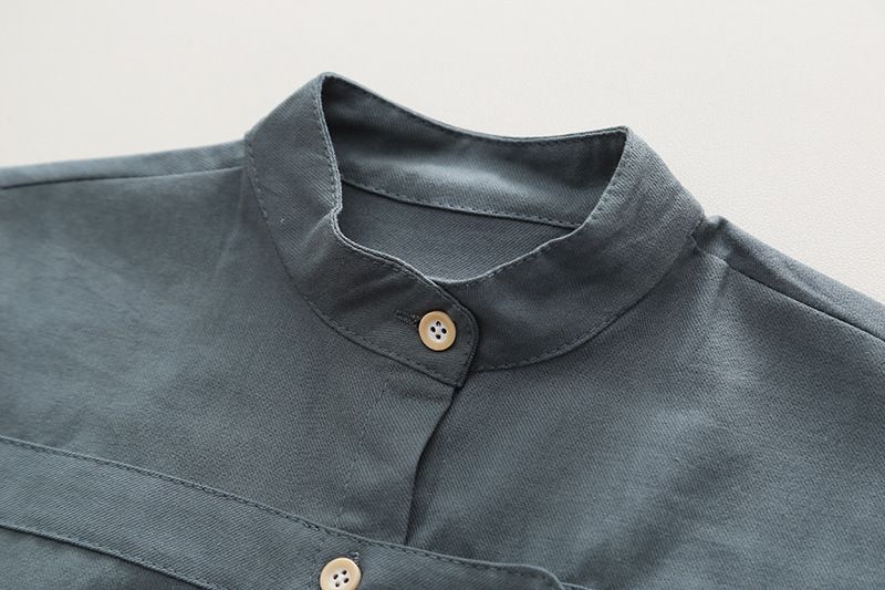 Set di piccole e medie dimensioni, abbigliamento estivo a maniche corte per ragazzi, camicia personalizzata abbottonata in tinta unita, per bambini_voghion.com