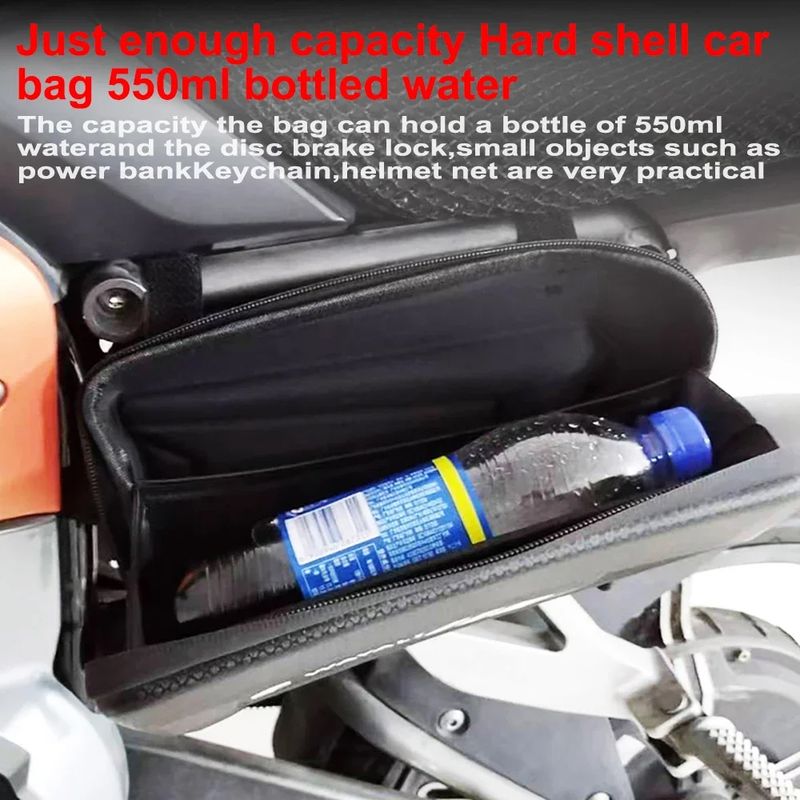 Bolsa lateral modificada para motocicleta BRABUS 1300 R, bolsa lateral triangular impermeable, bolsa de carcasa rígida para BRABUS 1300 R_voghion.com