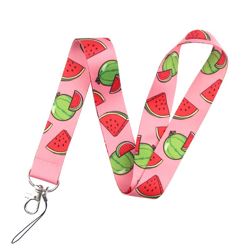 Fruit mobiele telefoon lanyard kers avocado watermeloen ananas kiwi aardbei druif certificaat kaart camera touw cadeau_voghion.com