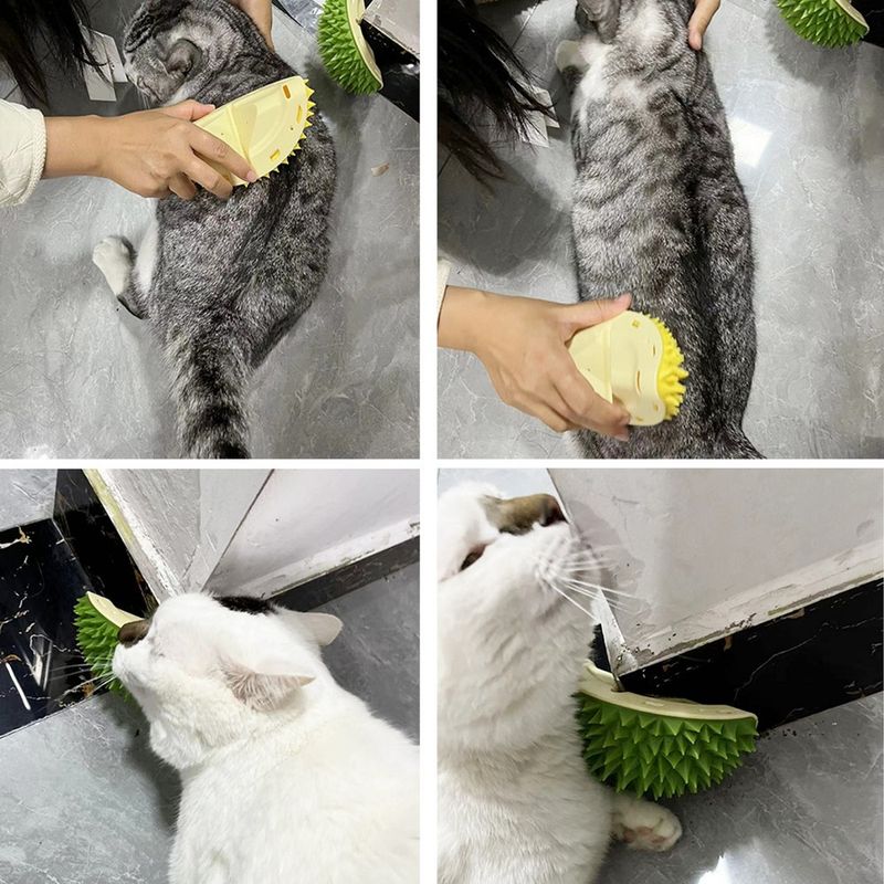 Post, massaggiatore per gatti, spazzola tiragraffi per animali domestici, pettine per la rimozione dei peli, tavolo per la toelettatura dei cani, cura dei gattini, accessori Royal Canin di PawParty Store_voghion.com