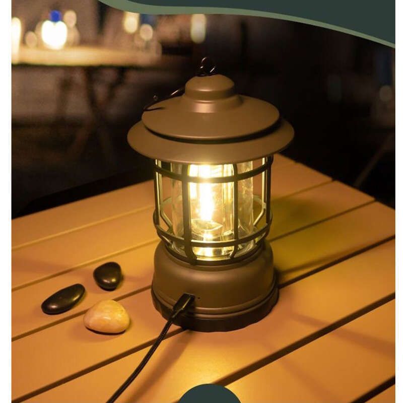 Solar Outdoor LED Notfall Tragbare Camping Zelt Lichter, Multifunktionale Wiederaufladbare_voghion.com