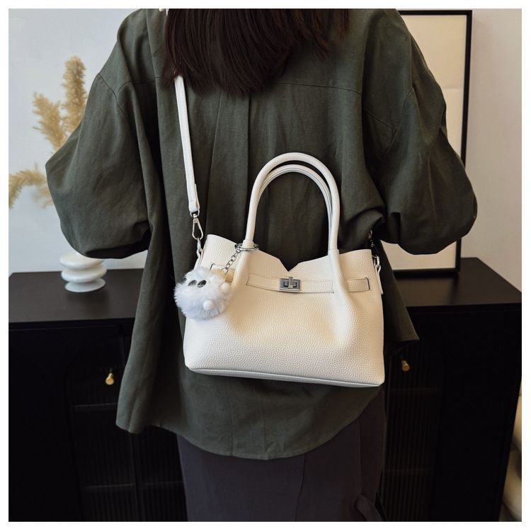 Borsa a secchiello personalizzata alla moda per donna, borsa a tracolla sottobraccio, borsa a mano casual da pendolare_voghion.com