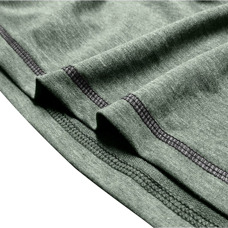 Herren Langarm Stehkragen Zip-Up Hoodie Taktische Jacke mit Farbblock-Design für den Winter_voghion.com