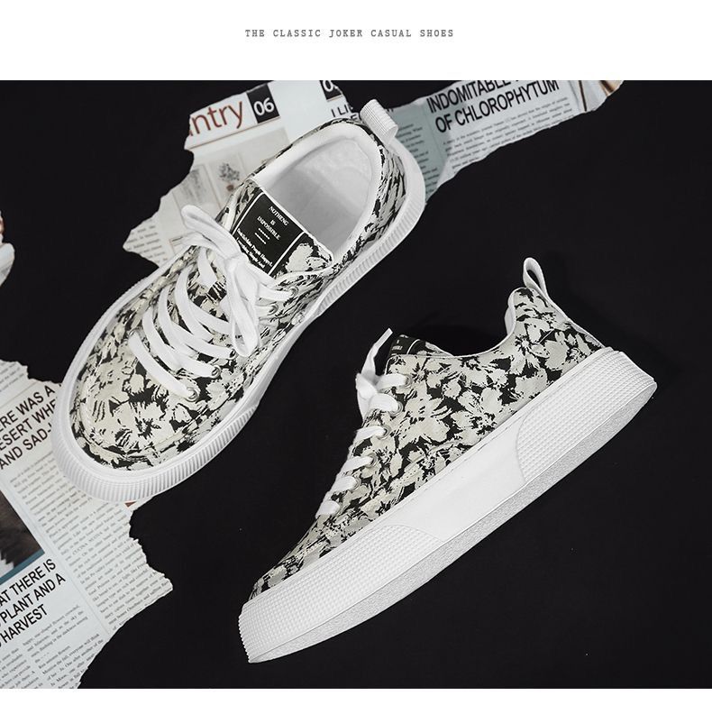 Scarpe da ginnastica sportive casual da uomo, alla moda, versatili, in tela traspirante, estive 2024_voghion.com