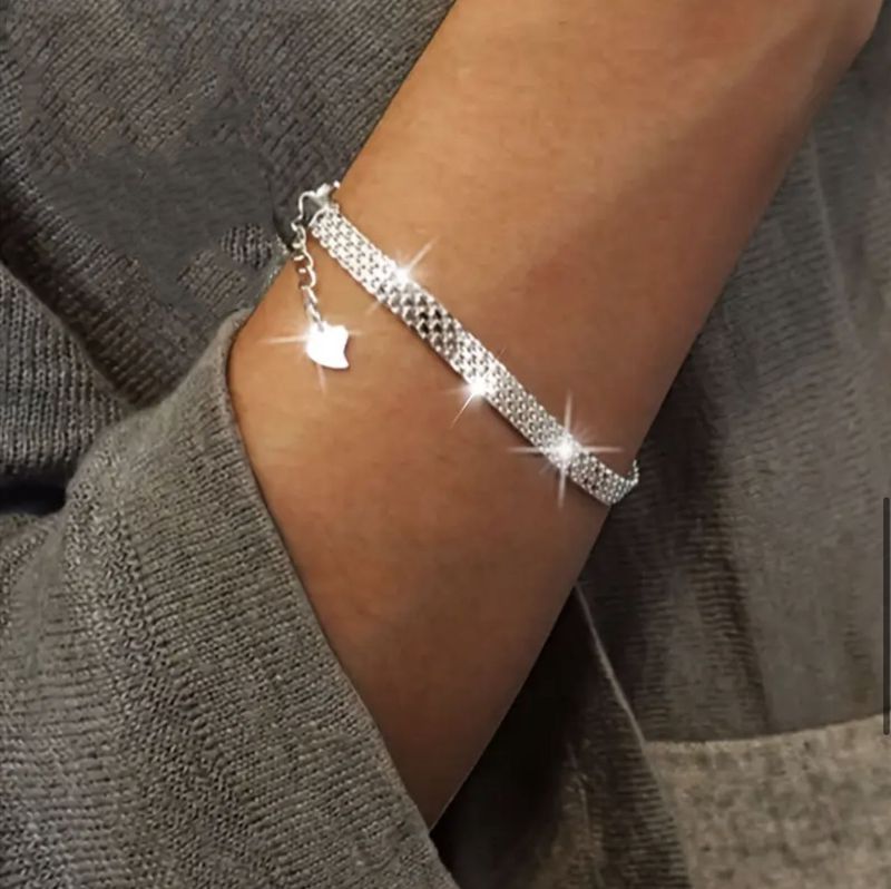 Stacked Wide Woven Lace Bracelet For Women's Jewelry_voghion.com