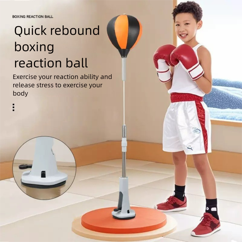 Boxen Reaktion Erwachsene Kinder Speed Ball Ziel Stehend Training Ausrüstung Dodge Kämpfen Tumbler Boxsack_voghion.com