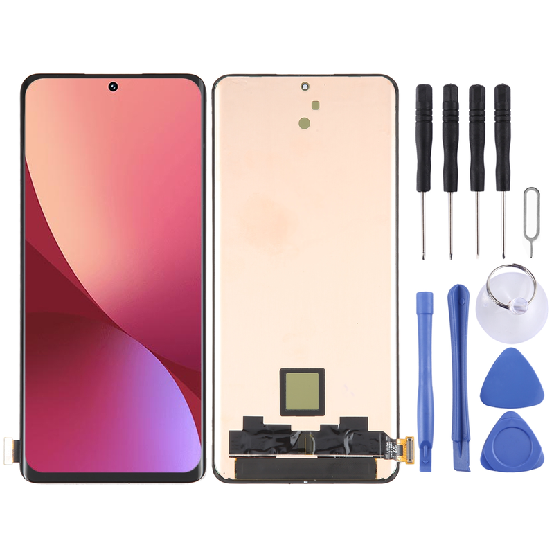LTPO AMOLED Material Original LCD Screen and Digitizer Full Assembly for Xiaomi Mi 12 Pro / 12S Pro_voghion.com