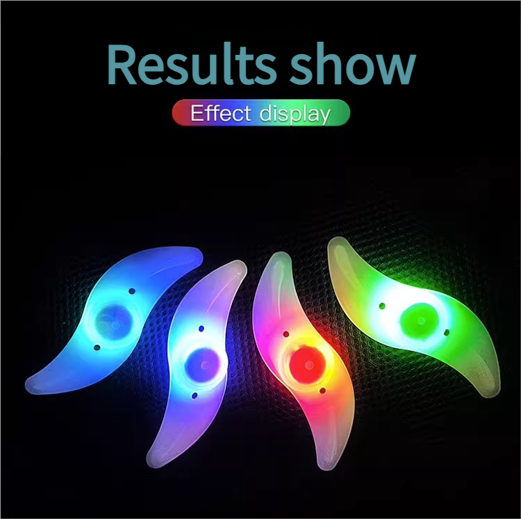 Raggi per bicicletta, mountain bike, foglia di salice, filo d'acciaio, ruota di fuoco colorata, luce in silicone, accessori per ciclismo_voghion.com