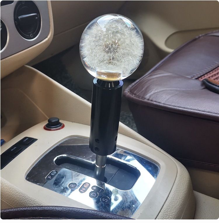 JDM automobilska kristalna modifikacija glave mjenjača univerzalna osobnost maslačak kreativna ručna automatska ručica mjenjača_voghion.com