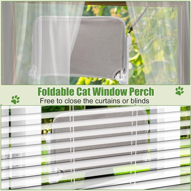 Hängematte Fenster Sonnenbaden Hängen Nest Saugnapf Glas Balkon Katze Bett Liefert_voghion.com