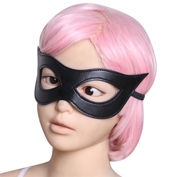 Prodotti sessuali Maschera per gli occhi Fascia elastica nera Maschera per gli occhi Fascia elastica nera Prodotto per adulti Maschera per bondage_voghion.com