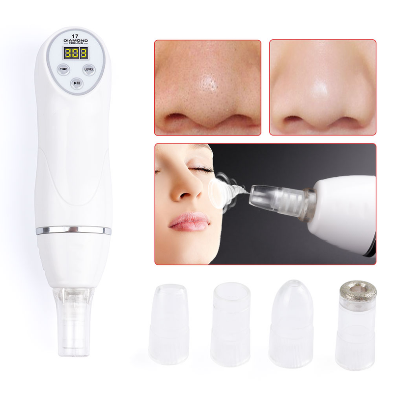 Diamond Microdermabrasion Digital Vacuum Meeter Cleaner Facial Acne Marks Removal hine Deep Cleansing Pores Sk_voghion.com