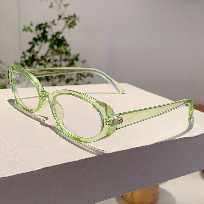 New Peronalized Oval Korean Freh College Tyle Anti Blue Light Glae, Imple And Veratile, No Precription Flat_voghion.com