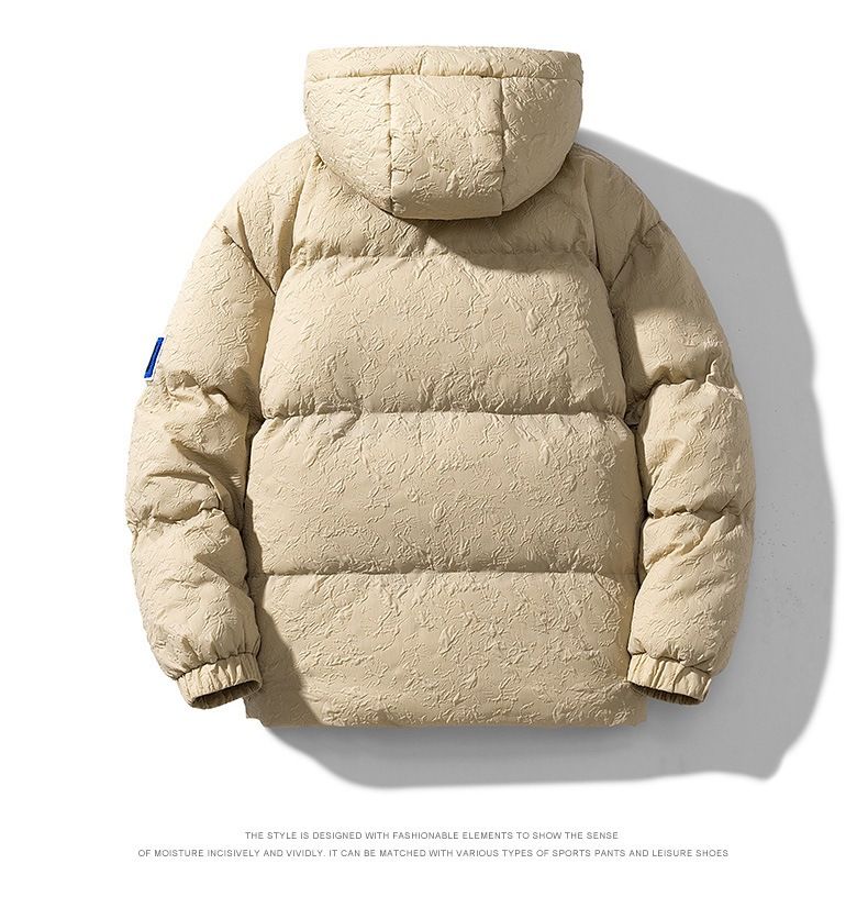 Giubbotto imbottito oversize unisex da uomo - Cappotto trapuntato in stile street di Hong Kong Tendenze moda più vendute_voghion.com