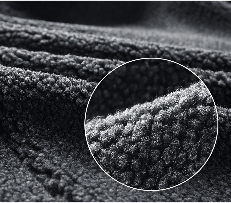 Giacca da uomo in peluche, stile casual, autunno inverno_voghion.com