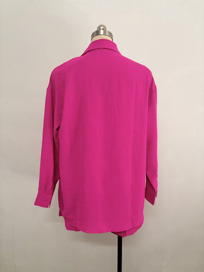 Abbigliamento da donna, pantaloncini a maniche lunghe, larghi e casual, completo da due pezzi_voghion.com