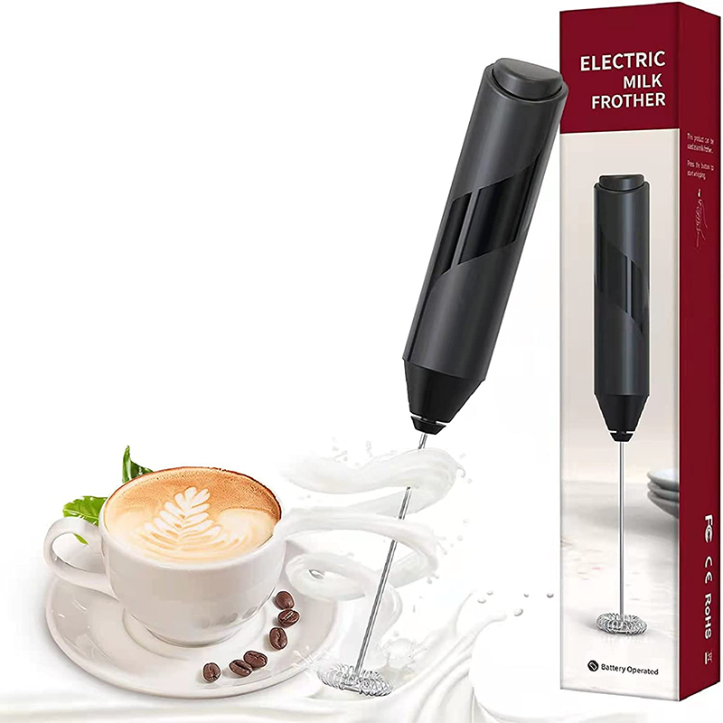 Mini Electric Milk Foamer Blender Wireless Coffee Handheld Egg Beater Cappuccino Frother Mixer Kitchen Whisk Tools_voghion.com