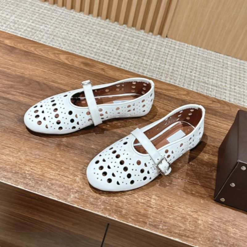 2024 Summer Nei Waasser Diamant Een Knäppchen Flaach Buedem Lach Lazy fir Dammen Casual Versatile Single Schong_voghion.com
