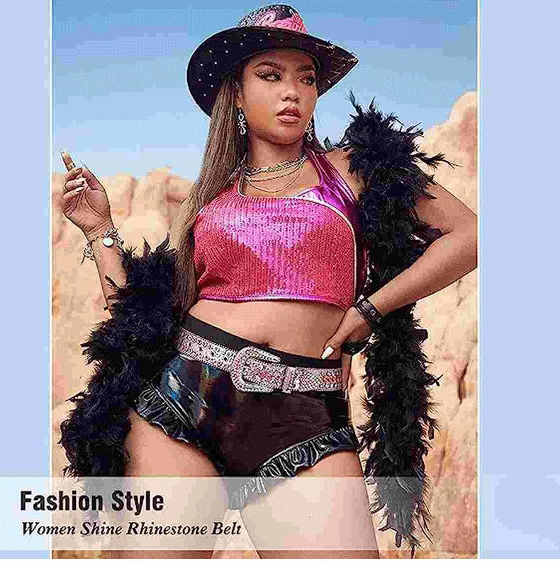 Curele de dama centura personalizata hot girl cu diamante, centura de dama cu nituri punk, centura retro cu catarama de inalta calitate in stoc_voghion.com