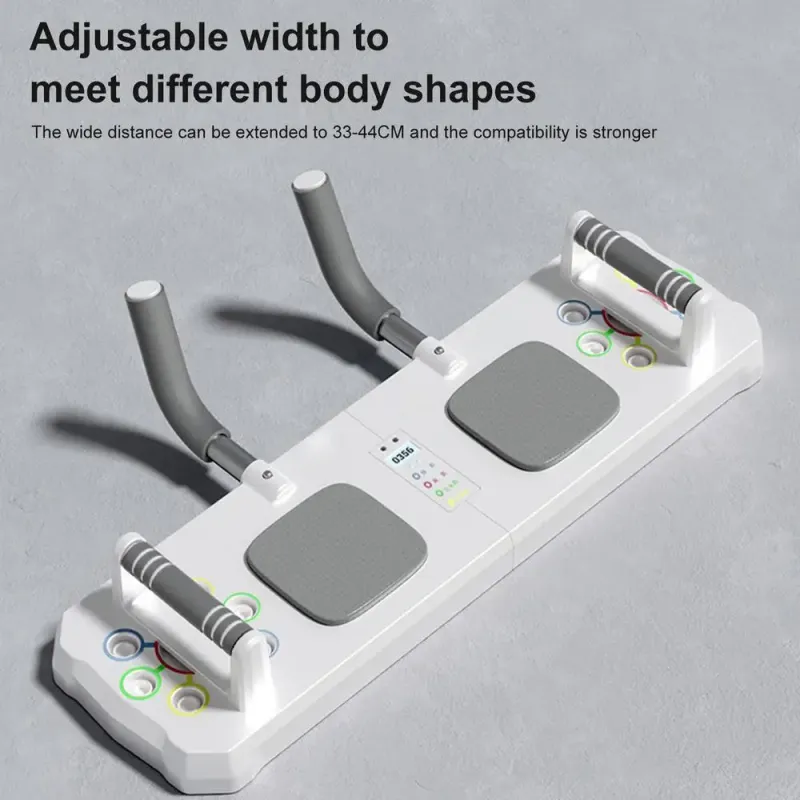 Barra per flessioni multifunzione Pushup Board con timer regolabile Push Up Board professionale Design antiscivolo Pushup Board muscolare_voghion.com