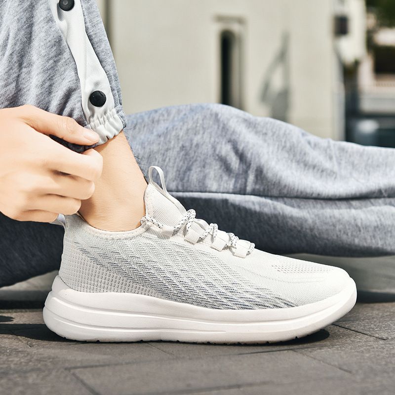 Scarpe da corsa casual con suola morbida e traspirante in mesh da uomo, nuove per la primavera e l'estate_voghion.com