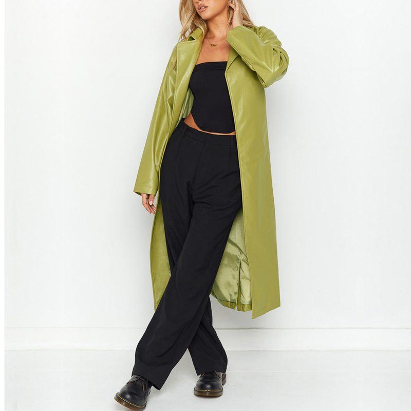Women's solid color casual cardigan coat_voghion.com