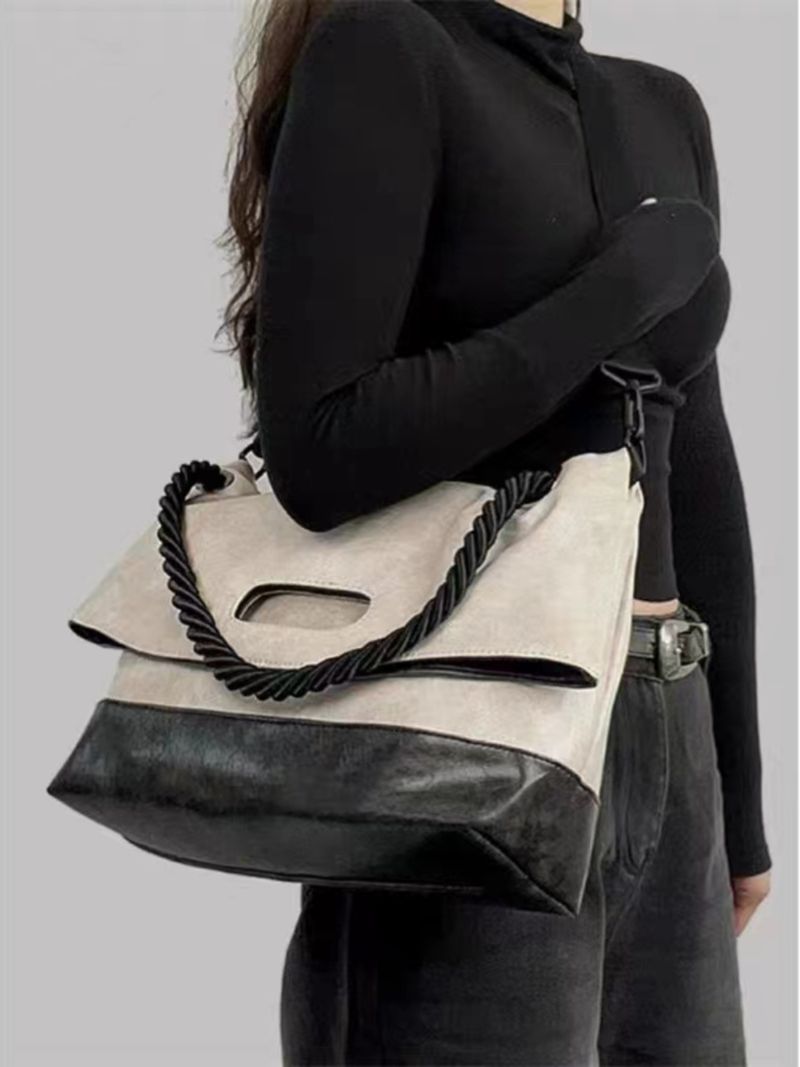 Borsa a tracolla grande in morbida pelle per donna, 2025, nuova, alla moda e alla moda_voghion.com