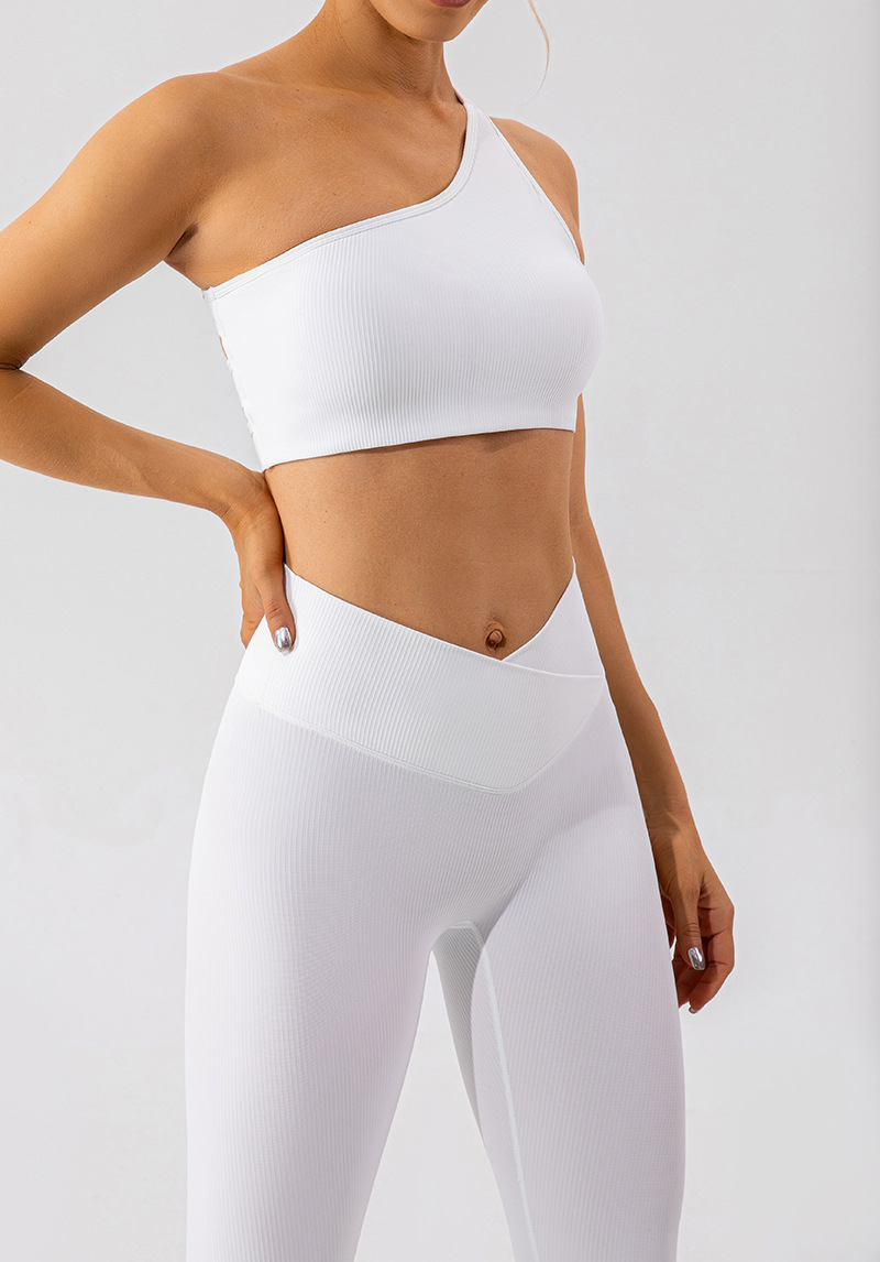 Spring New Bare Sensation Fitness Tank Top Beautiful Back Sports Tight Set Running Breathable Quick-Dry Yoga Clothing_voghion.com