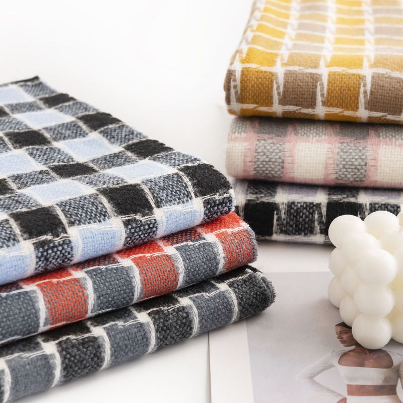 Sciarpa scozzese britannica alla moda in cashmere autunno inverno nuova sciarpa protettiva per il collo da pendolarismo, stile leggero e lussuoso, caldo_voghion.com