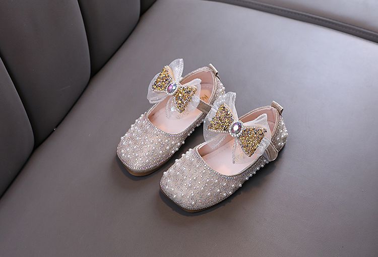 Neu Dame Baby Mädchen Mädchen Prinzessin Diamant Einzelnen Schuh Schuhe Dance_voghion.com