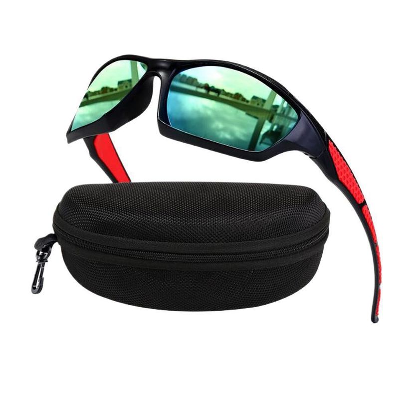 Polarisierte Sonnenbrille für Herren, bunter Film, für den Außenbereich, Nachtsicht, Fahrer, Radfahren, Sportbrille_voghion.com