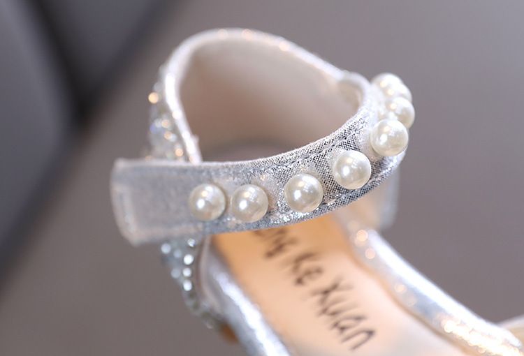 Neu Mädchen Prinzessin Einzelnen Schuhe Diamant Kleine Große Kinder Dance Performance_voghion.com