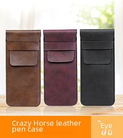 Business sign Pen Pen Pen bag PU single-layer leak-proof ink multi-function pen set cross-border DIY gift wholesale_voghion.com