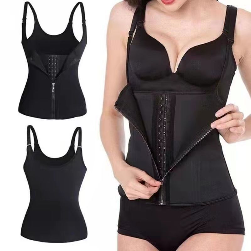 Pancia da donna transfrontaliera Body Palace, tessuto riccio in neoprene, triplo tessuto, gilet modellante_voghion.com