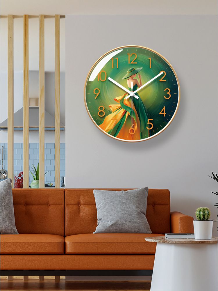 Orologio da parete Yipula 7121, stile nordico, semplice, silenzioso, per soggiorno, personalità creativa_voghion.com