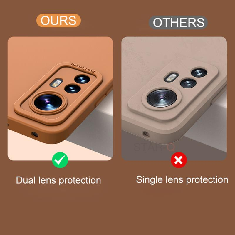 Kameraschutz Matte Silikonhülle für Samsung Galaxy A53 A13 A33 A52 A32 4g 5g A23 A73 A72 A52s 2022 Cover A 53 33 32 52 13_voghion.com