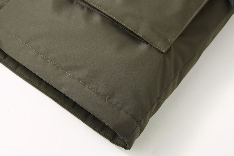 Robuste Winter-Steppjacke für Damen und Herren – Russischer Bestseller (L-XXXXL, Schwarz/Armeegrün/Khaki, mit/ohne Pelzbesatz)_voghion.com
