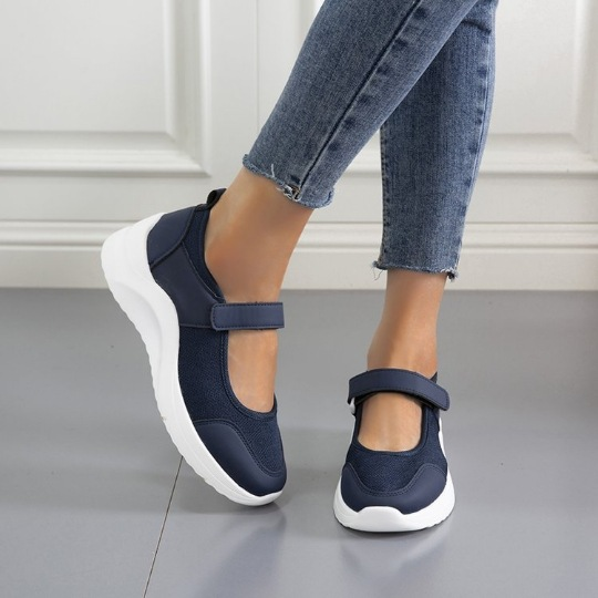 2023 Spring Summer New Fashion Women's Casual Shoes Platform Wedges Round Toe Pumps Female Large Size Sport Shoes Zaptos_voghion.com